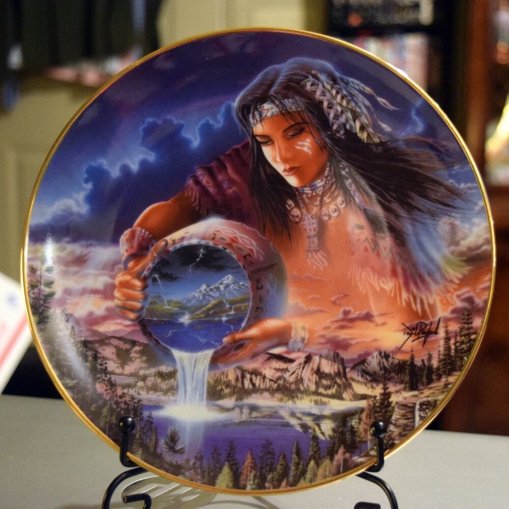 Royal Doulton The Waters Of Life Collector Plate By David Penfound Franklin Mint